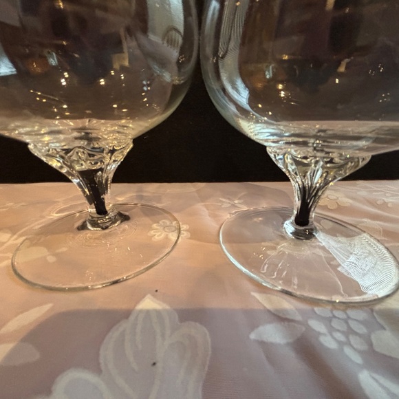 Two Belfor EXQUISITE Crystal Brandy Snifters - Picture 2 of 2
